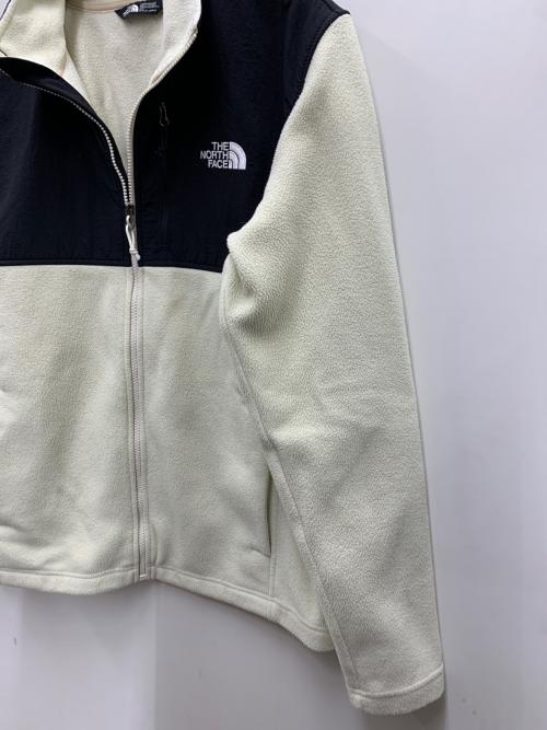 THE NORTH FACE（ザ ノース フェイス）THE NORTH FACE (ザ ノース フェイス) フリースジャケット アイボリー×ブラック サイズ:Mの古着・服飾アイテム