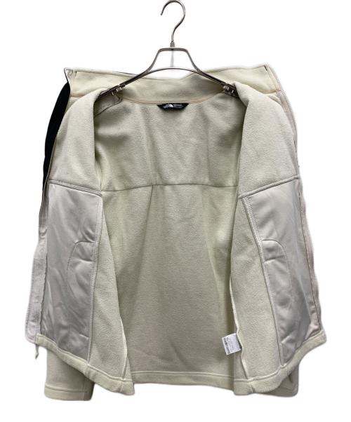 THE NORTH FACE（ザ ノース フェイス）THE NORTH FACE (ザ ノース フェイス) フリースジャケット アイボリー×ブラック サイズ:Mの古着・服飾アイテム