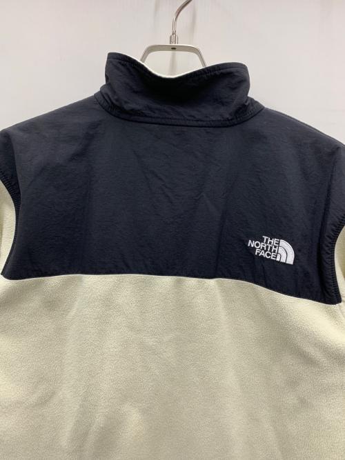 THE NORTH FACE（ザ ノース フェイス）THE NORTH FACE (ザ ノース フェイス) フリースジャケット アイボリー×ブラック サイズ:Mの古着・服飾アイテム
