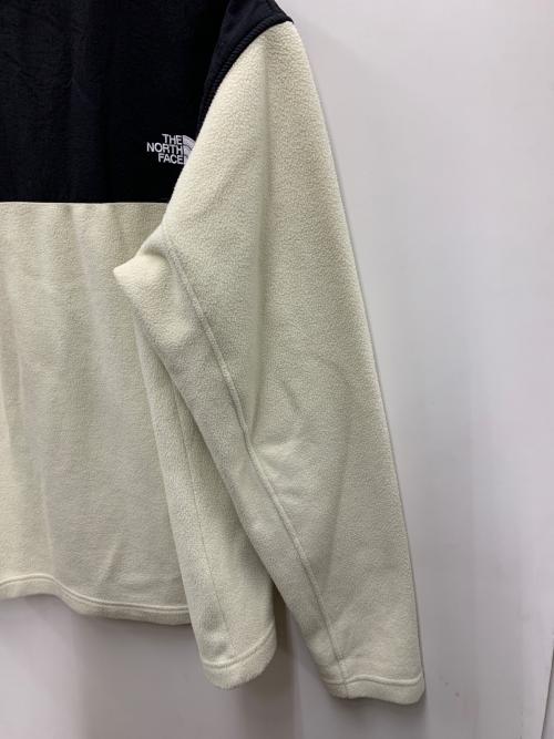 THE NORTH FACE（ザ ノース フェイス）THE NORTH FACE (ザ ノース フェイス) フリースジャケット アイボリー×ブラック サイズ:Mの古着・服飾アイテム