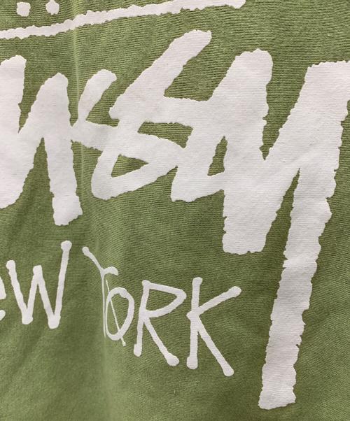 stussy（ステューシー）stussy (ステューシー) スウェット 黄緑 サイズ:Mの古着・服飾アイテム