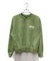 stussy（ステューシー）の古着「スウェット」｜黄緑