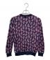 WACKO MARIA (ワコマリア) 薄手ニット ネイビー×レッド サイズ:S：6000円