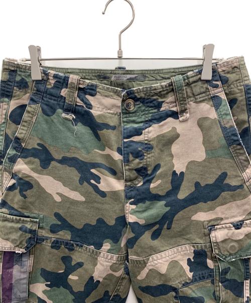 VALENTINO（ヴァレンティノ）VALENTINO (ヴァレンティノ) カーゴハーフパンツ オリーブ サイズ:48の古着・服飾アイテム