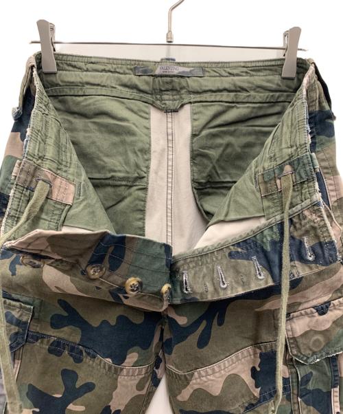 VALENTINO（ヴァレンティノ）VALENTINO (ヴァレンティノ) カーゴハーフパンツ オリーブ サイズ:48の古着・服飾アイテム