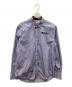 Aape BY A BATHING APE（エーエイプ バイ アベイシングエイプ）の古着「長袖シャツ」｜ブルー×ホワイト