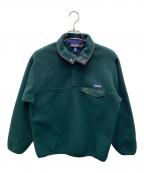 Patagoniaパタゴニア）の古着「シンチラスナップT/フリースジャケット」｜グリーン