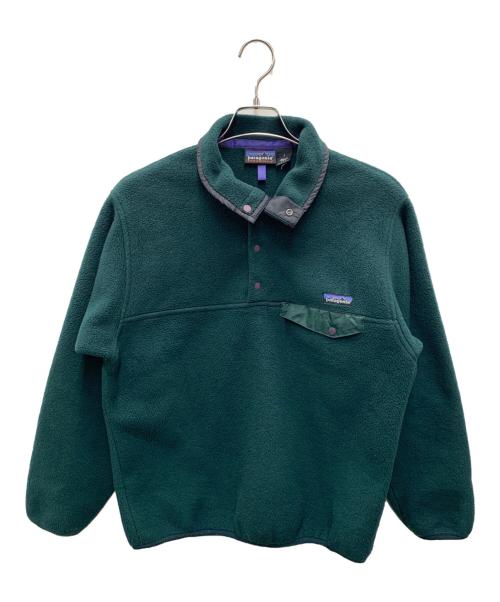 Patagonia（パタゴニア）Patagonia (パタゴニア) シンチラスナップT/フリースジャケット グリーン サイズ:Sの古着・服飾アイテム
