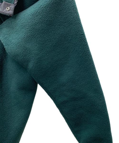 Patagonia（パタゴニア）Patagonia (パタゴニア) シンチラスナップT/フリースジャケット グリーン サイズ:Sの古着・服飾アイテム