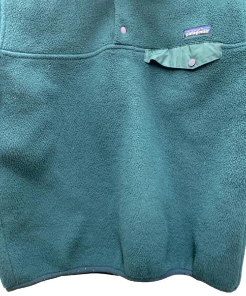 Patagonia（パタゴニア）Patagonia (パタゴニア) シンチラスナップT/フリースジャケット グリーン サイズ:Sの古着・服飾アイテム
