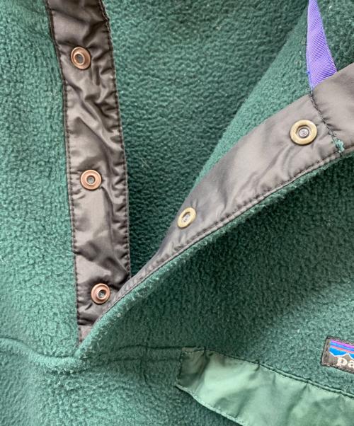Patagonia（パタゴニア）Patagonia (パタゴニア) シンチラスナップT/フリースジャケット グリーン サイズ:Sの古着・服飾アイテム
