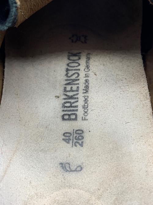 BIRKENSTOCK（ビルケンシュトック）BIRKENSTOCK (ビルケンシュトック) レザーシューズ ブラック サイズ:25の古着・服飾アイテム
