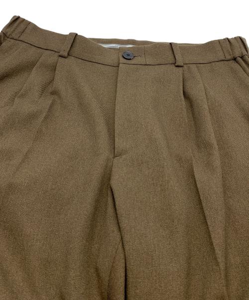 PUBLIC TOKYO（パブリックトウキョウ）PUBLIC TOKYO (パブリックトウキョウ) テーパードパンツ ブラウン サイズ:3の古着・服飾アイテム