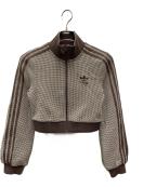 adidas Originalsアディダスオリジナル）の古着「トラックジャケット」｜ブラウン×ベージュ