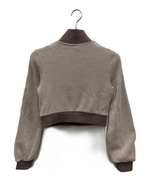adidas Originals（アディダスオリジナル）adidas originals (アディダスオリジナル) トラックジャケット ブラウン×ベージュ サイズ:XSの古着・服飾アイテム