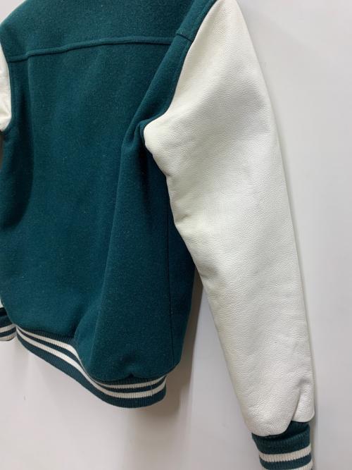 LEVI'S（リーバイス）LEVI'S (リーバイス) スタジャン グリーン×ホワイト サイズ:Sの古着・服飾アイテム