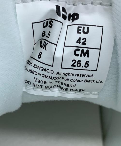 Sangacio（サンガッチョ）SANGACIO (サンガッチョ) BRANDALISED (ブランダライズド) ローカットスニーカー ホワイト サイズ:26.5の古着・服飾アイテム