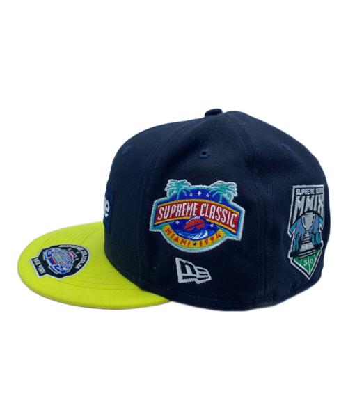 SUPREME（シュプリーム）SUPREME (シュプリーム) New Era (ニューエラ) キャップ ネイビーの古着・服飾アイテム