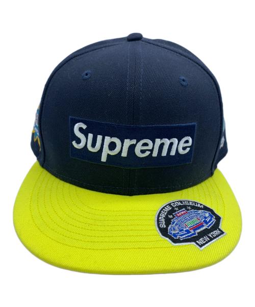 SUPREME（シュプリーム）SUPREME (シュプリーム) New Era (ニューエラ) キャップ ネイビーの古着・服飾アイテム