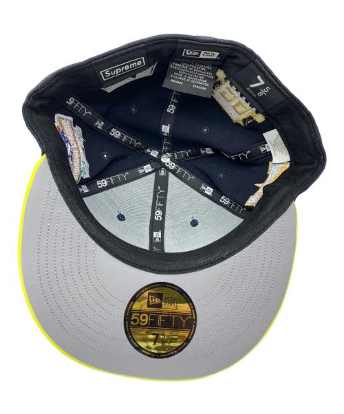 SUPREME（シュプリーム）SUPREME (シュプリーム) New Era (ニューエラ) キャップ ネイビーの古着・服飾アイテム