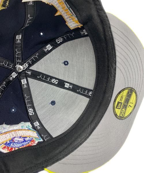SUPREME（シュプリーム）SUPREME (シュプリーム) New Era (ニューエラ) キャップ ネイビーの古着・服飾アイテム