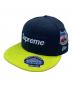 SUPREME（シュプリーム）の古着「キャップ」｜ネイビー