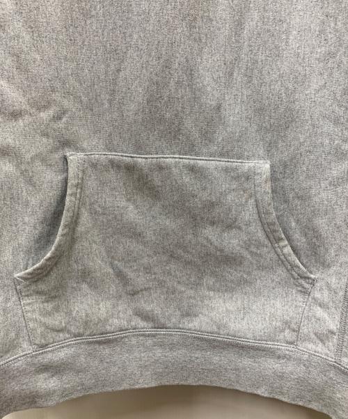 SUPREME（シュプリーム）Supreme (シュプリーム) S logo Quilted Hooded Sweatshirt グレー サイズ:Lの古着・服飾アイテム