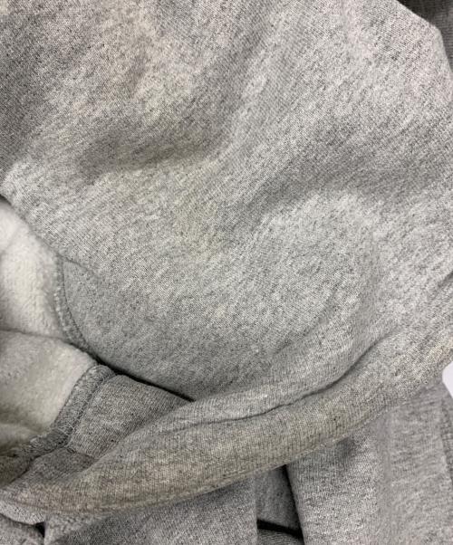 SUPREME（シュプリーム）Supreme (シュプリーム) S logo Quilted Hooded Sweatshirt グレー サイズ:Lの古着・服飾アイテム