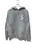 Supreme（シュプリーム）の古着「S logo Quilted Hooded Sweatshirt」｜グレー