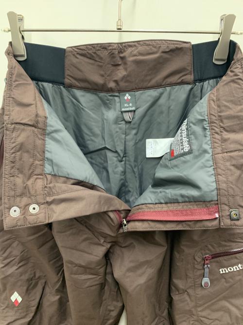 mont-bell（モンベル）mont-bell (モンベル) パンツ ブラウン サイズ:XLの古着・服飾アイテム