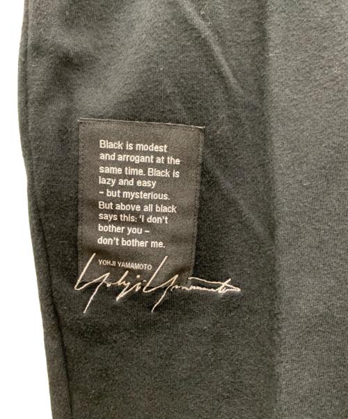 Yohji Yamamoto pour homme（ヨウジヤマモト プールオム）Yohji Yamamoto pour homme (ヨウジヤマモト プールオム) New Era (ニューエラ) スウェットパンツ ブラック サイズ:XLの古着・服飾アイテム