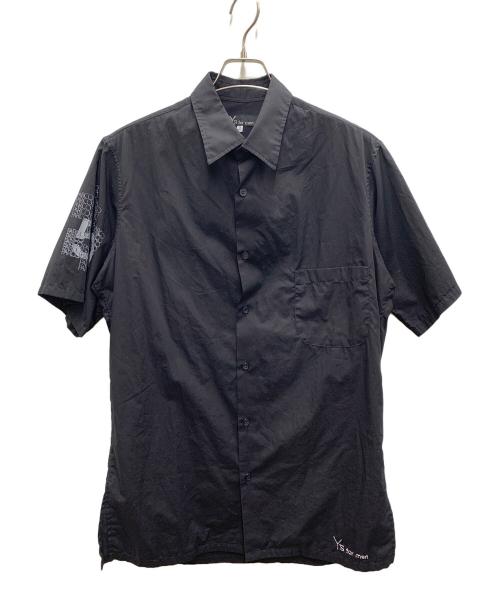 Y's for men（ワイズフォーメン）Y's for men (ワイズフォーメン) 半袖シャツ ブラック サイズ:2の古着・服飾アイテム