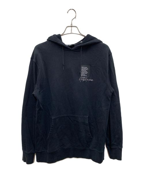 Yohji Yamamoto pour homme（ヨウジヤマモト プールオム）Yohji Yamamoto pour homme (ヨウジヤマモト プールオム) New Era (ニューエラ) プルオーバーパーカー ブラック サイズ:XLの古着・服飾アイテム