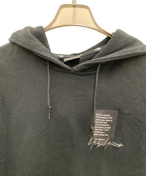 Yohji Yamamoto pour homme（ヨウジヤマモト プールオム）Yohji Yamamoto pour homme (ヨウジヤマモト プールオム) New Era (ニューエラ) プルオーバーパーカー ブラック サイズ:XLの古着・服飾アイテム
