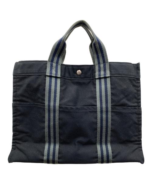 HERMES（エルメス）HERMES (エルメス) ハンドバッグ　フールトゥ ブラックの古着・服飾アイテム