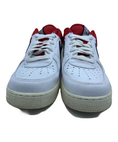 NIKE（ナイキ）NIKE (ナイキ) Air Force 1 Low '07 LV8  ホワイト×レッド サイズ:26.5の古着・服飾アイテム