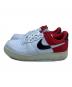 NIKE (ナイキ) Air Force 1 Low '07 LV8  ホワイト×レッド サイズ:26.5：6000円