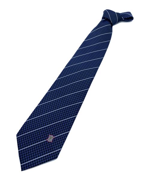 LOUIS VUITTON（ルイ ヴィトン）LOUIS VUITTON (ルイ ヴィトン) ネクタイ ネイビー×ホワイト サイズ:ーの古着・服飾アイテム