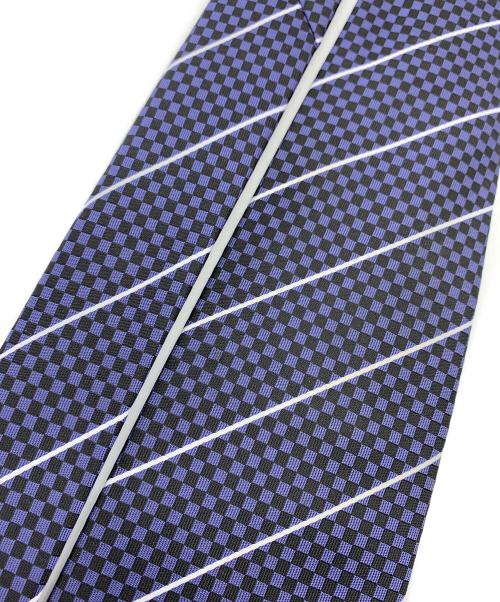 LOUIS VUITTON（ルイ ヴィトン）LOUIS VUITTON (ルイ ヴィトン) ネクタイ ネイビー×ホワイト サイズ:ーの古着・服飾アイテム