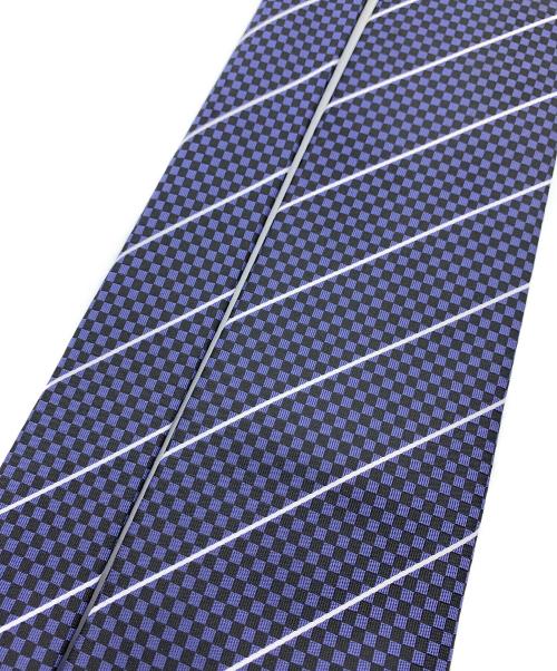 LOUIS VUITTON（ルイ ヴィトン）LOUIS VUITTON (ルイ ヴィトン) ネクタイ ネイビー×ホワイト サイズ:ーの古着・服飾アイテム