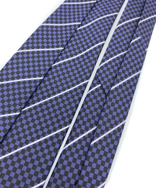 LOUIS VUITTON（ルイ ヴィトン）LOUIS VUITTON (ルイ ヴィトン) ネクタイ ネイビー×ホワイト サイズ:ーの古着・服飾アイテム