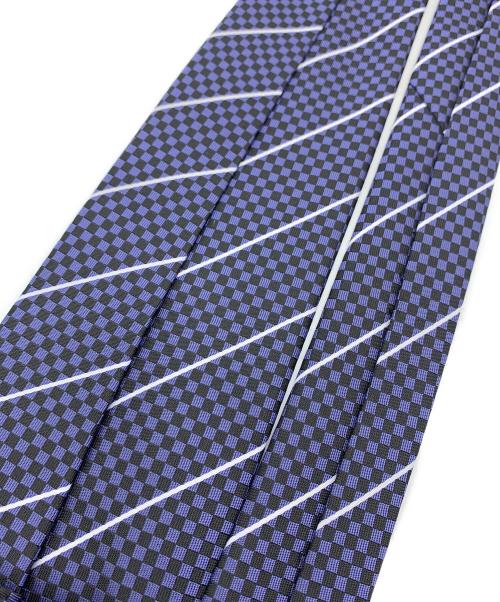 LOUIS VUITTON（ルイ ヴィトン）LOUIS VUITTON (ルイ ヴィトン) ネクタイ ネイビー×ホワイト サイズ:ーの古着・服飾アイテム