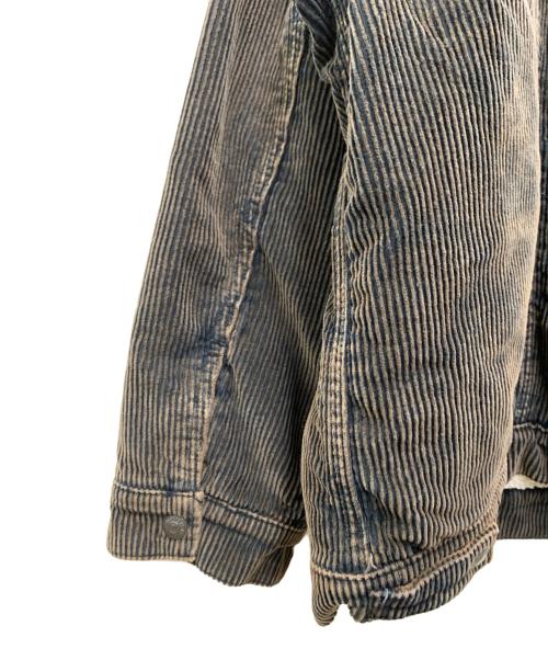 LEVI'S PReMIUM（リーバイス プレミアム）LEVI'S PReMIUM (リーバイス プレミアム) コーデュロイジャケット ブラウン×ホワイト サイズ:XLの古着・服飾アイテム