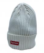 SUPREMEシュプリーム）の古着「ニット帽 Overdyed Ribbed Beanie」｜アイボリー