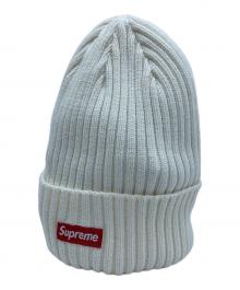 SUPREME（シュプリーム）の古着「ニット帽 Overdyed Ribbed Beanie」｜アイボリー