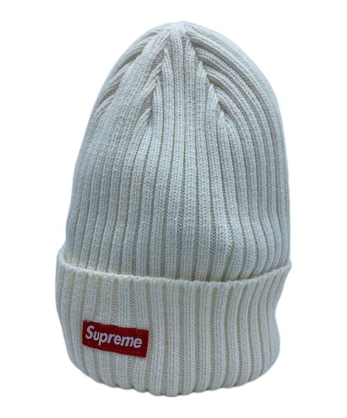 SUPREME（シュプリーム）SUPREME (シュプリーム) ニット帽 Overdyed Ribbed Beanie アイボリーの古着・服飾アイテム