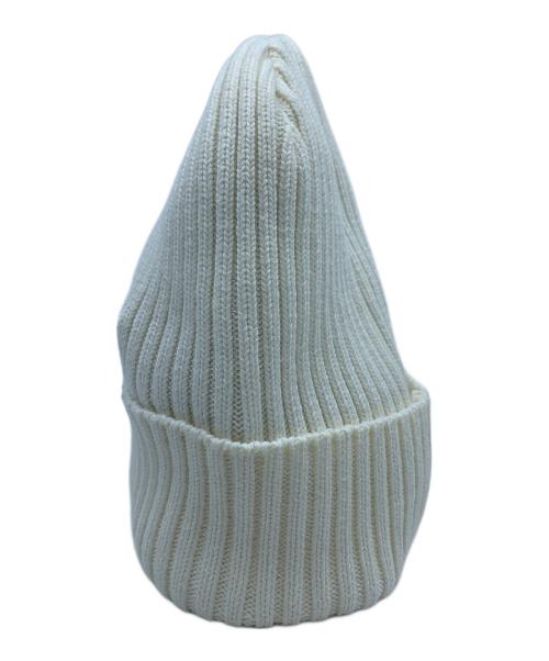 SUPREME（シュプリーム）SUPREME (シュプリーム) ニット帽 Overdyed Ribbed Beanie アイボリーの古着・服飾アイテム