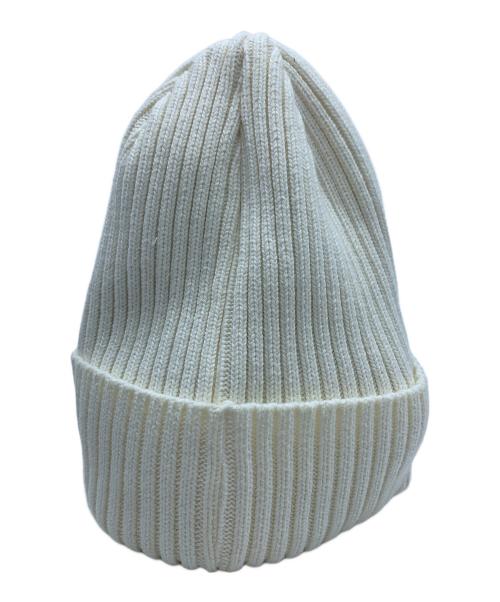 SUPREME（シュプリーム）SUPREME (シュプリーム) ニット帽 Overdyed Ribbed Beanie アイボリーの古着・服飾アイテム
