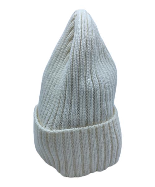 SUPREME（シュプリーム）SUPREME (シュプリーム) ニット帽 Overdyed Ribbed Beanie アイボリーの古着・服飾アイテム