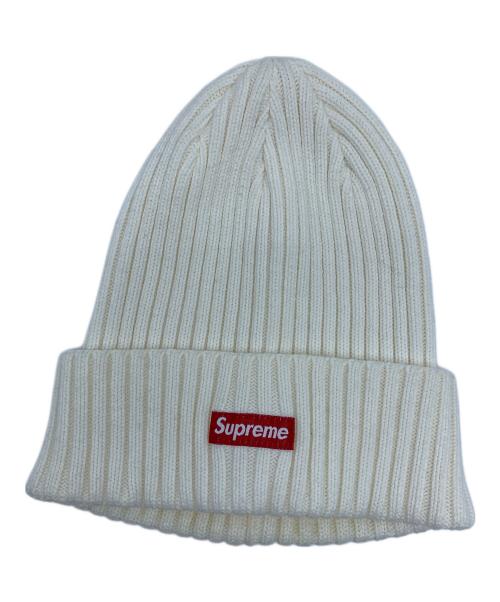SUPREME（シュプリーム）SUPREME (シュプリーム) ニット帽 Overdyed Ribbed Beanie アイボリーの古着・服飾アイテム